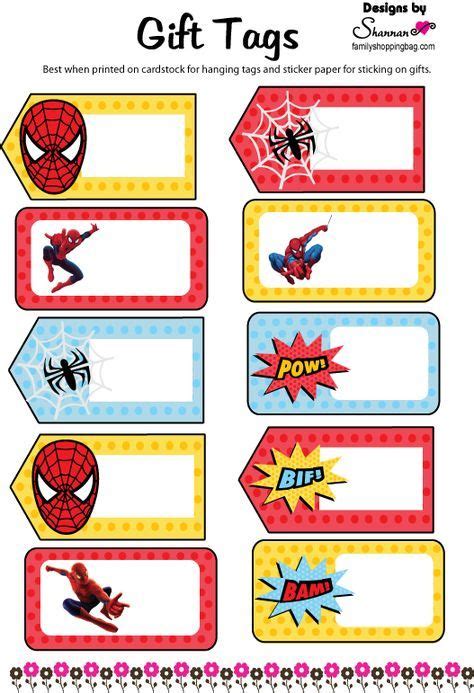 undefined---http://www.familyshoppingbag.com/spiderman_printables.htm#.VShDq1I5DAX | Spiderman ...