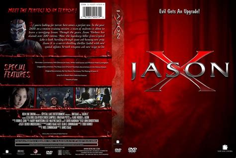 Jason X, Custom DVD Cover created with PhotoShop.