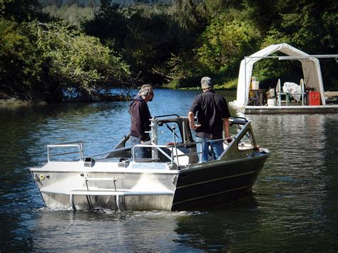 16' Jet Boat - Ultimate River Boat - Aluminum Boat by Silver Streak Boats