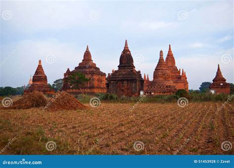 Bagan Archaeological Zone, Myanmar Stock Photo - Image of journey, national: 51453928