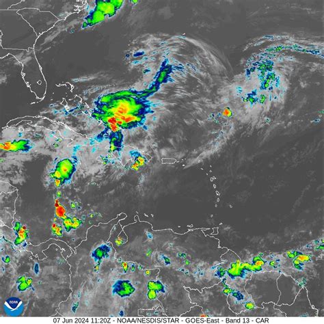 National Hurricane Center tracking 3 tropical waves. Florida facing ...