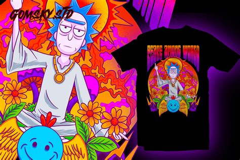 Rick and morty fanart on Behance