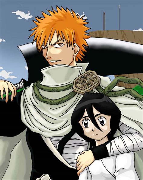 Bleach: Ichigo and Rukia by himeko on DeviantArt