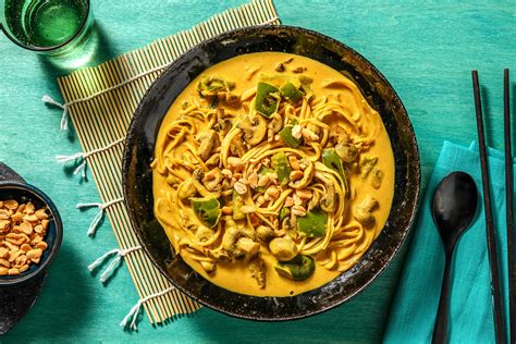 Veggie Laksa Soup with Mushrooms Recipe | HelloFresh