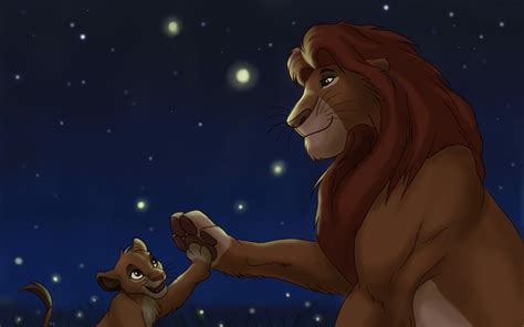 Simba And Mufasa