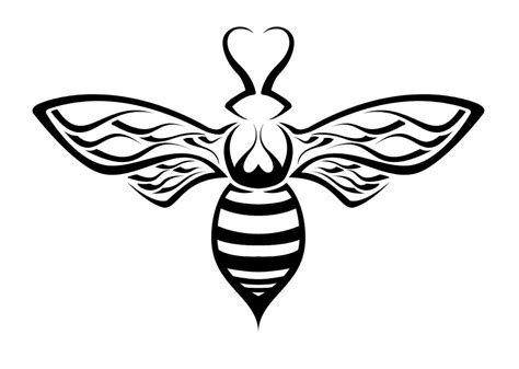 Bee Design 6 by Stripe-O on deviantART | Honey bee tattoo, Bee tattoo ...