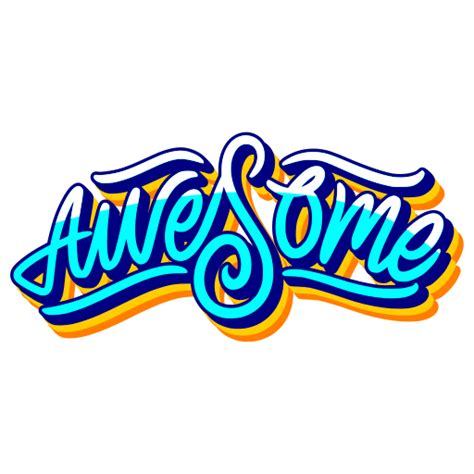 Awesome Stickers - Free miscellaneous Stickers