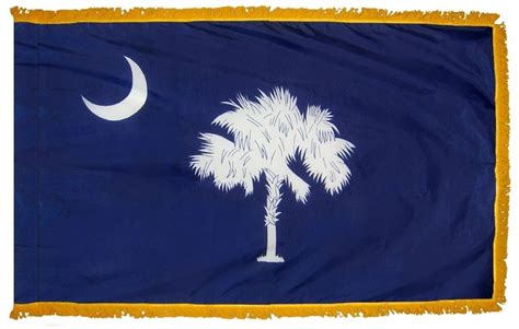 South Carolina State Flag Indoor 5' x 8'| South Carolina Flag | State ...