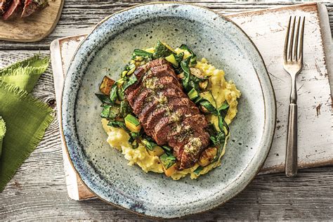 Seared Beef & Rosemary Sauce Recipe | HelloFresh | Recipe | Hello fresh recipes, Rosemary sauce ...