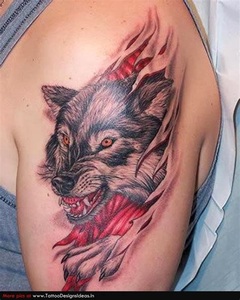 Meaning Of Wolf Tattoo Symbols | Tattoos Art