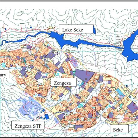 Map of the administrative boundaries of Chitungwiza urban and the four... | Download Scientific ...