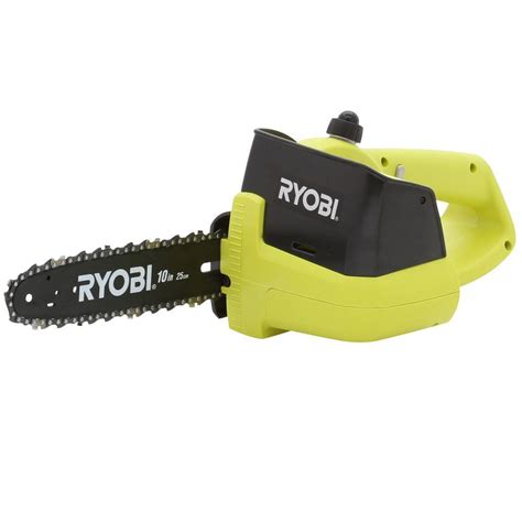 Ryobi ONE+ 10 in. 18-Volt Cordless Chainsaw - Battery and Charger Not Included-P545 - The Home Depot