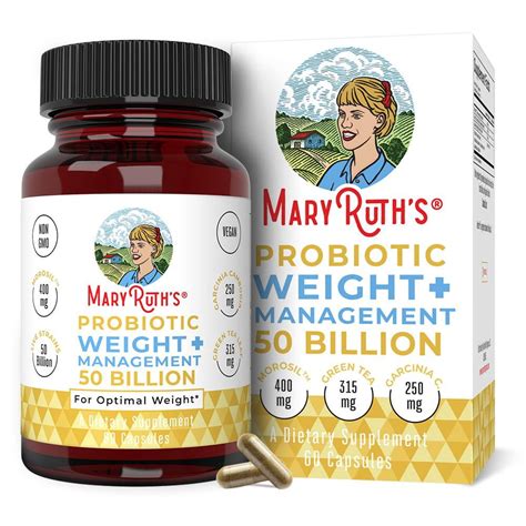 Probiotic Weight Management+ (60 Count) - Walmart.com