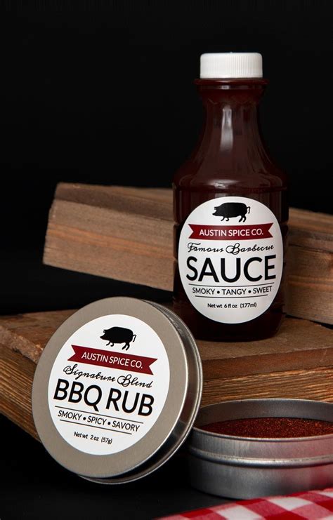 Bbq Sauce Label Template - Label Ideas