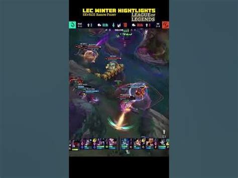 SKvRGE Baron Fight - League of Legends Best Plays #leagueoflegends #lol ...