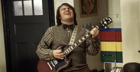 Jack Black Awesomely Sings SCHOOL OF ROCK Song To a Young Fan with a ...