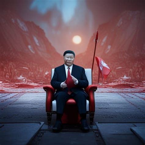 Xi Jinping crying for being overthrown - AI Generated Artwork - NightCafe Creator