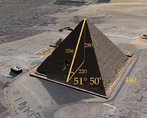 Khufu's Great Pyramid as seen from the northwest. The pyramid's core... | Download Scientific ...