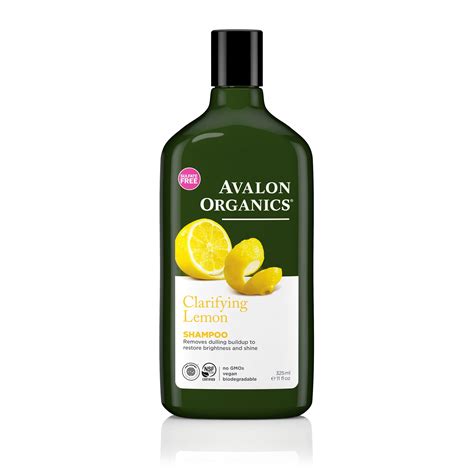 Avalon Organics Clarifying Shampoo, Lemon, 11 oz. - Walmart.com - Walmart.com