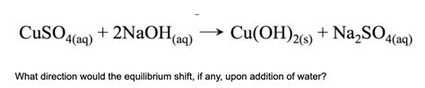 Solved CuSO4(aq)+2NaOH(aq)→Cu(OH)2( s)+Na2SO4(aq) What | Chegg.com