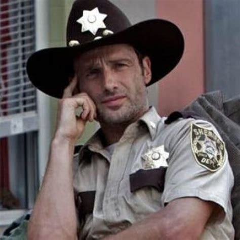 The Walking Dead Rick Grimes Hat And/or Badge Replica Prop - Etsy