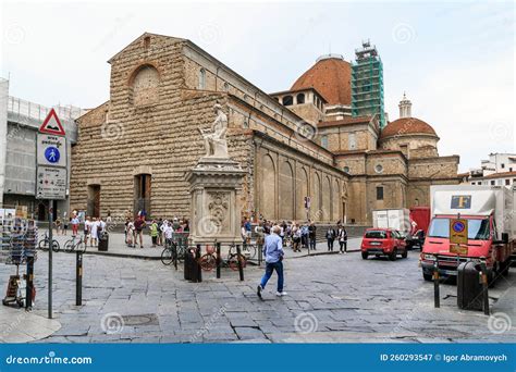 Basilica of San Lorenzo, Florence Editorial Photography - Image of ...