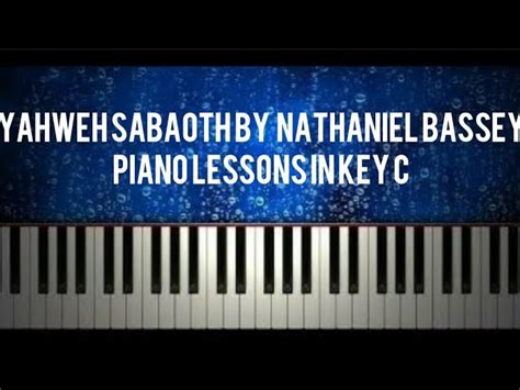 Yahweh Sabaoth by Nathaniel bassey/ Simplified piano chord progression ...