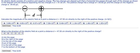 Solved What is the direction of the electric field at a | Chegg.com