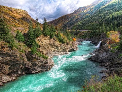 Fonds d'ecran Rivières Nouvelle-Zélande Photographie de paysage Nature télécharger photo