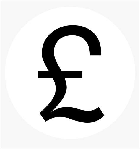 Pound Euro Currency Symbol, HD Png Download - kindpng