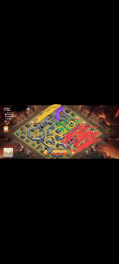 Would qc hybrid work on this base ? : r/ClashOfClans