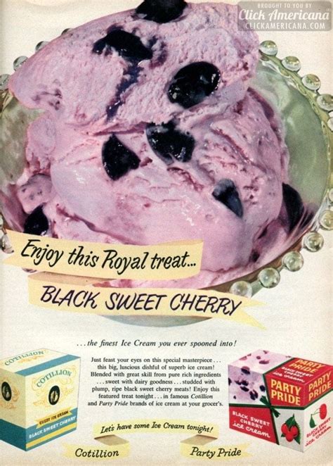 25 vintage ice cream flavors from the '50s - Click Americana