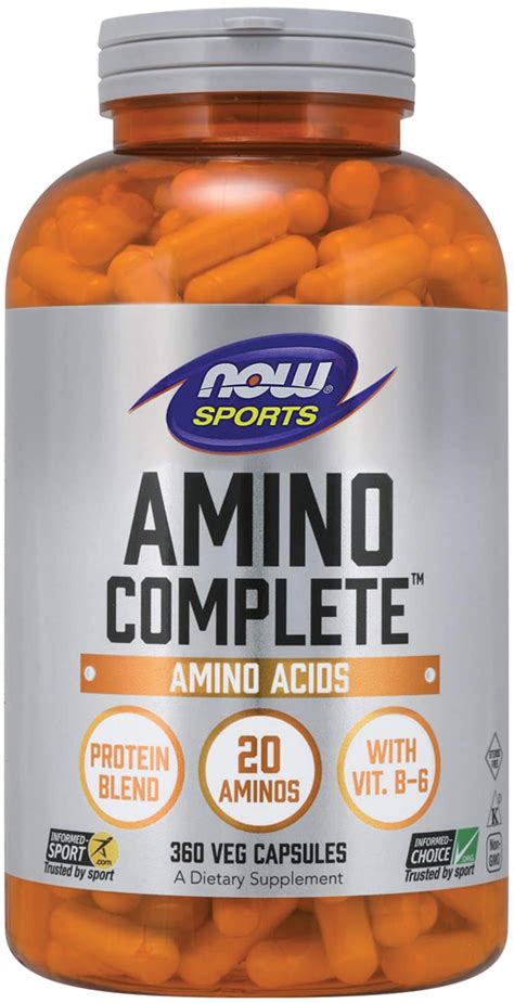 Amino Complete, 360 Capsules | PipingRock Health Products