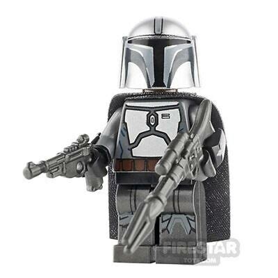 Custom THE MANDALORIAN Minifigure -Genuine Lego + Customs- Beskar Armor- NEW | eBay