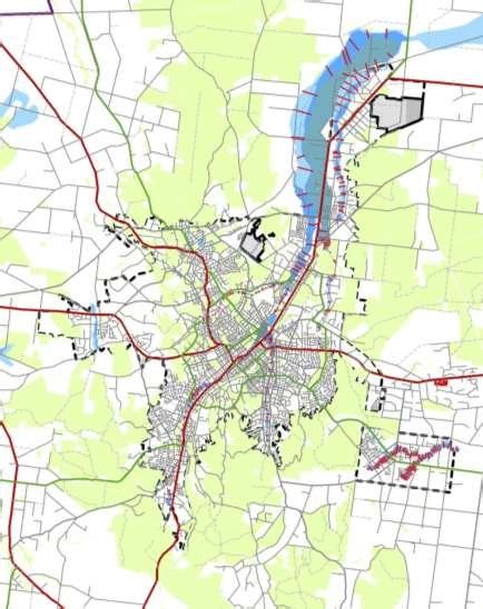 Flood prone areas in the surroundings of Bendigo | Download Scientific ...