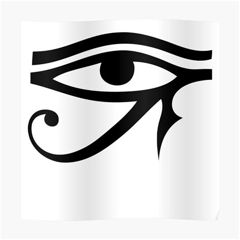 "Eye Of Horus Ra Symbol" Poster by popartist | Redbubble