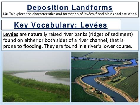 5. depositional features