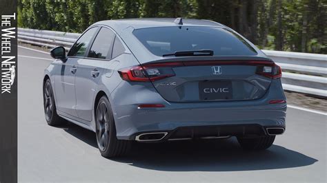 Honda Civic Hatchback Sport Blue Grey