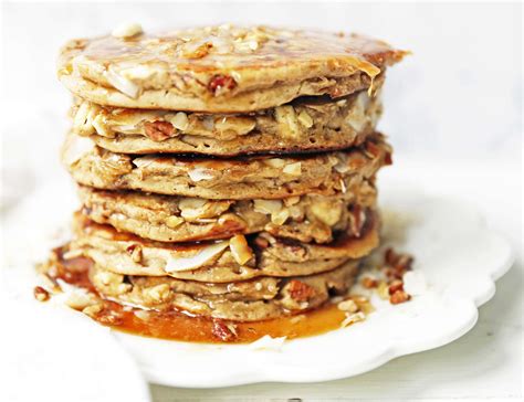 Nutty Granola Pancakes – Modern Honey