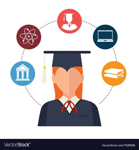 Academic excellence design Royalty Free Vector Image