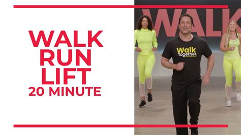 Walk Run Lift | 20 Minute Workout - YouTube