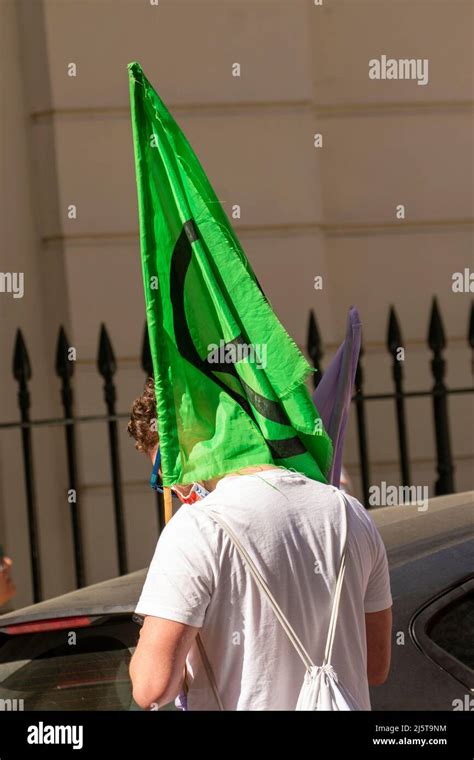 Climate change protesters in central London on 2020 Stock Photo - Alamy