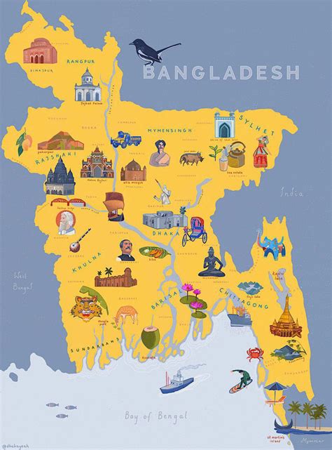Bay Of Bengal Map World - Dogs And Cats Wallpaper