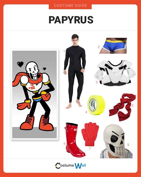 Dress Like Papyrus Costume | Halloween and Cosplay Guides