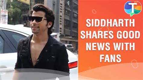 Siddharth Nigam shares GOOD NEWS with his fans