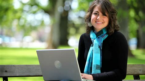 Portrait Of College Student With Laptop Computer Stock Footage Video 4549184 - Shutterstock