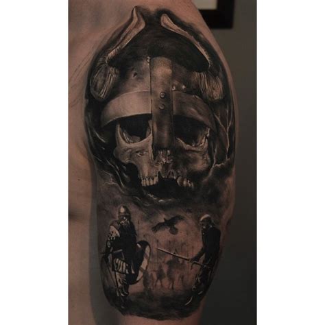 Viking Skull Tattoo ~ Tattoo Geek - Ideas for best tattoos