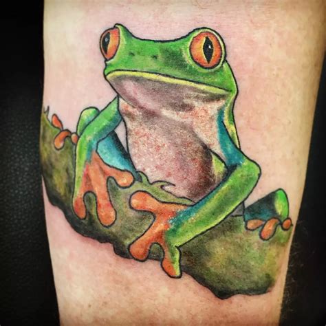 80+ Lucky Frog Tattoo Designs - Meaning & Placement (2019)