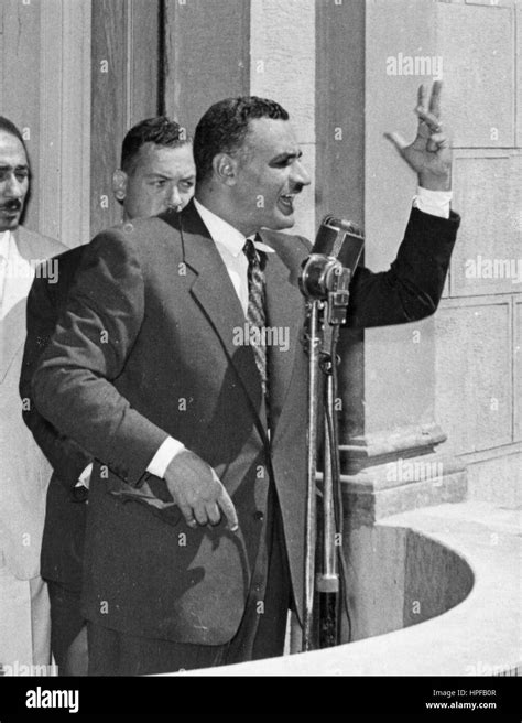 Gamal Abdel Nasser 1956