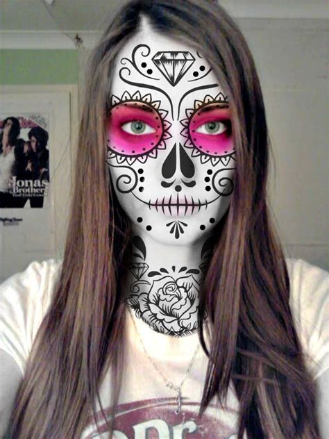 Sugar skull portrait by mexicourtney on deviantART | Halloween makeup sugar skull, Cool ...